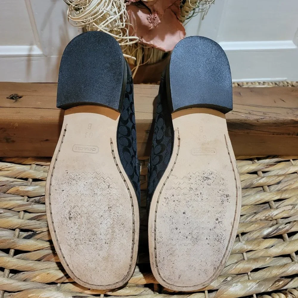 Vintage Coach Vance Signature Loafers